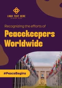 International Day of United Nations Peacekeepers Favicon | BrandCrowd ...