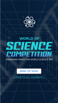  World Science Day Contest Instagram Story Design