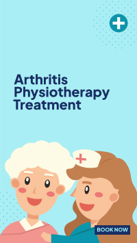 Elderly Physiotherapy Treatment Instagram Story Design