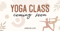 Yoga Class Coming Soon Facebook Ad Image Preview