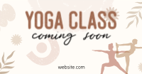 Yoga Class Coming Soon Facebook Ad Design