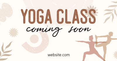 Yoga Class Coming Soon Facebook ad Image Preview