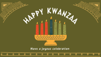 Kwanzaa Candles Facebook Event Cover Image Preview