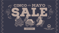 Cinco De Mayo Mascot Sale Facebook event cover Image Preview