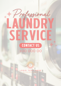 Professional Laundry Service Flyer Design