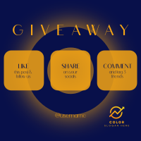 Radiant Planet Giveaway Instagram post Image Preview