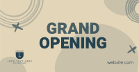 Contemporary Grand Opening Facebook ad Image Preview