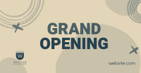 Contemporary Grand Opening Facebook ad Image Preview