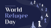 Help the Refugees Facebook Event Cover Design