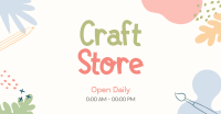Craft Store Timings Facebook ad Image Preview