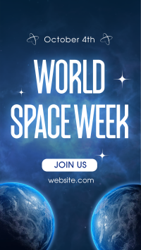 World Space Week Instagram Reel Preview