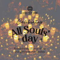 All Souls' Day Celebration Instagram Post Design