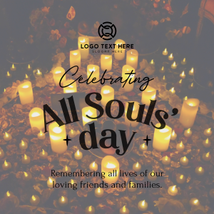 All Souls' Day Celebration Instagram post Image Preview