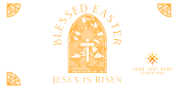 Easter Stained Glass Twitter post Image Preview