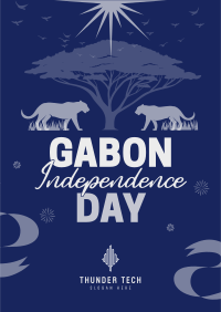 Gabon Independence Day Poster Image Preview