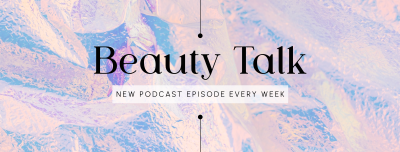 Beauty Talk Facebook cover Image Preview