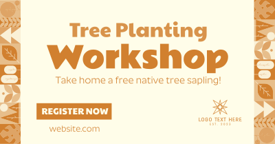 Tree Planting Workshop Facebook ad Image Preview