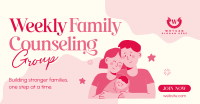 Weekly Family Counseling Facebook Ad Design