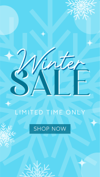 Winter Shopping  Sale Instagram Story Design