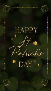 St. Patrick's Day Elegant Facebook Story Design