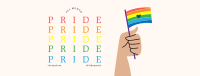Pride Flag Facebook Cover Design