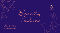 Beauty Salon Services Facebook event cover Image Preview