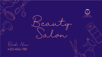 Beauty Salon Services Facebook event cover Image Preview