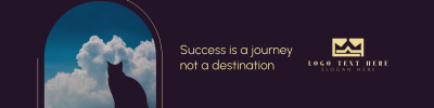 Success Inspiring Quote LinkedIn banner Image Preview