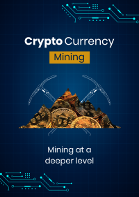 Crypto Mining Flyer Design