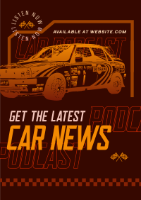 Car News Broadcast Poster Image Preview