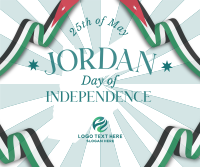Independence Day Jordan Facebook post Image Preview