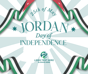 Independence Day Jordan Facebook post Image Preview