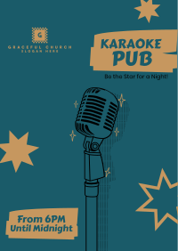 Karaoke Pub Poster Image Preview