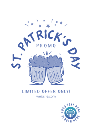 St. Patrick's Beer Poster Image Preview