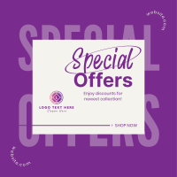 The Special Offers Instagram Post Design