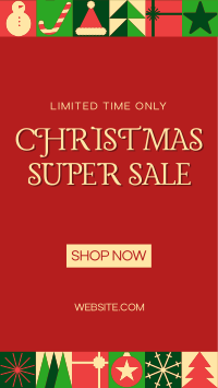 Modern Christmas Sale Instagram story Image Preview