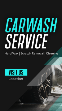 Cleaning Car Wash Service YouTube short Image Preview