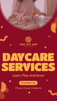 Learn and Grow in Daycare Instagram story Image Preview