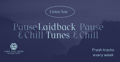 Laidback Tunes Playlist Facebook ad Image Preview