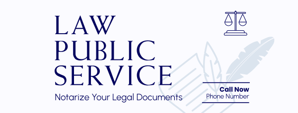 Firm Notary Service Facebook Cover Design Image Preview