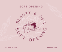 Spa Soft Opening  Facebook post Image Preview