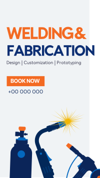 Welding & Fabrication Instagram story Image Preview
