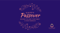 Passover Leaves Facebook Event Cover Image Preview