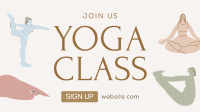 Yoga for All Facebook Event Cover Design