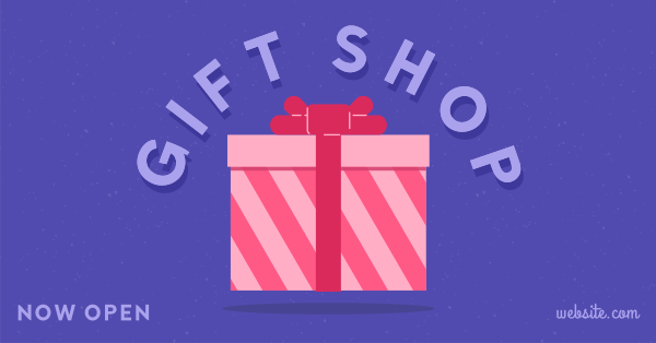 Retro Gift Shop Facebook Ad Design
