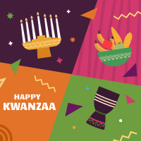 Multicolor Kwanzaa Instagram post Image Preview