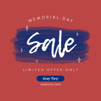 Memorial Day Promo Instagram post Image Preview