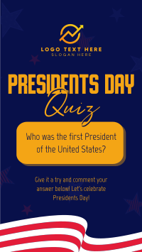 Presidents Day Pop Quiz YouTube short Image Preview