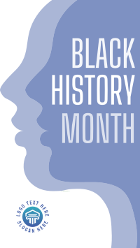 Black History Movement Instagram Story Design