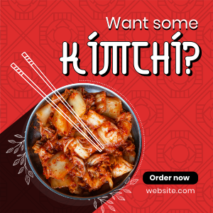 Order Healthy Kimchi Instagram post Image Preview